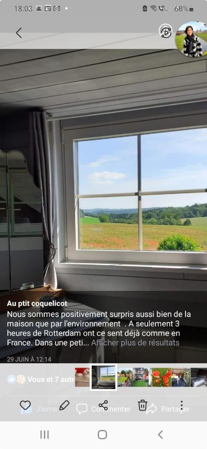 Au Ptit Coquelicot Villa Houyet Eksteriør bilde